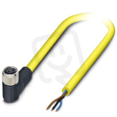 SAC-3P-10,0-542/M8 FR BK Kabel senzoru/aktoru 1406319