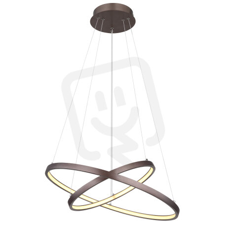 Závěsné svítidlo RALPH kávová LED 42W 230V, 150-1500lm 3000K GLOBO 67192-42BR