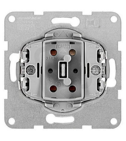 Přístroj spínače č.2, 2pólový, šroubové svorky SCHRACK EV100106--