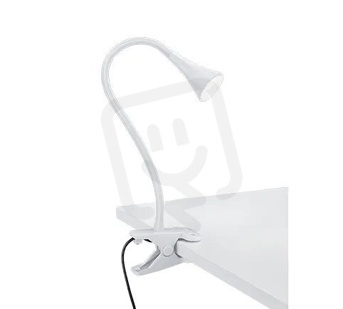 Stolní svít.na klips,Viper bílá LED 1x3W