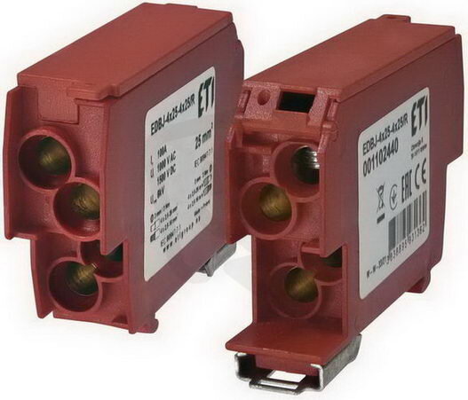 Distribuční blok EDBJ-4x25-4x25/R ETI 001102440