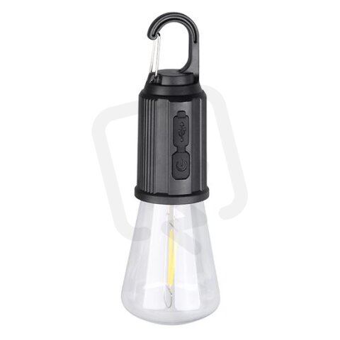 LED nabíjecí žárovka Camp, 100lm, Li-Ion