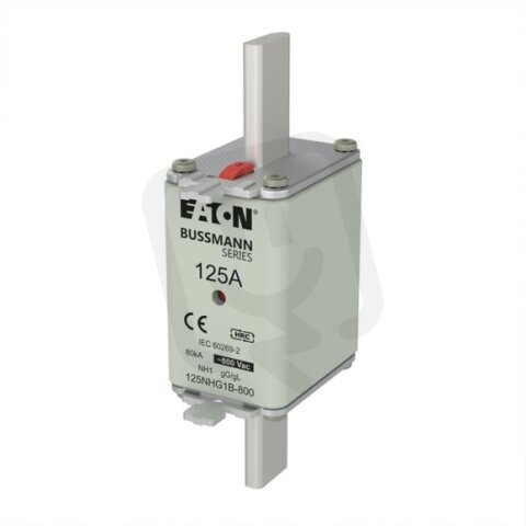 Pojistka NH gG 800V 125A 1 dvojitý indik