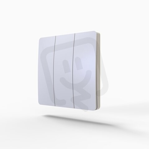 Bezdrátový vypínač Kinetic Wireless Switch W 3P samonapájecí, bílá, 3P GXLS753