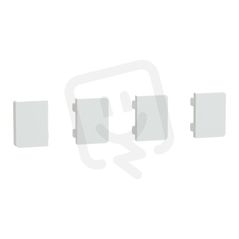Klapka 4-násobná pro KNX tl. panel Dyn.Labeling, Lotus White MTN6194-6035