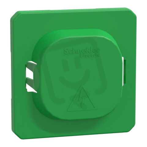 Kryt proti nečistotám na spínače a zásuvky, Merten, zelená MEG3900-0000