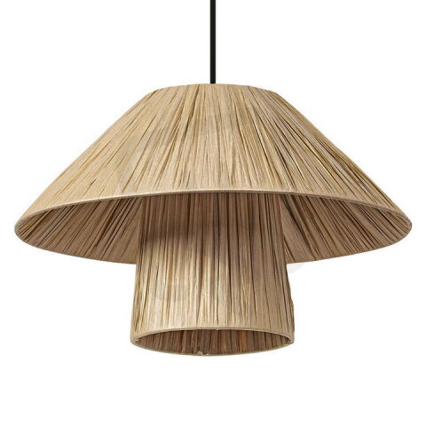 Decor Bamboo Paper Hut Pendant 400 E27 Brown OSRAM 4099854458569