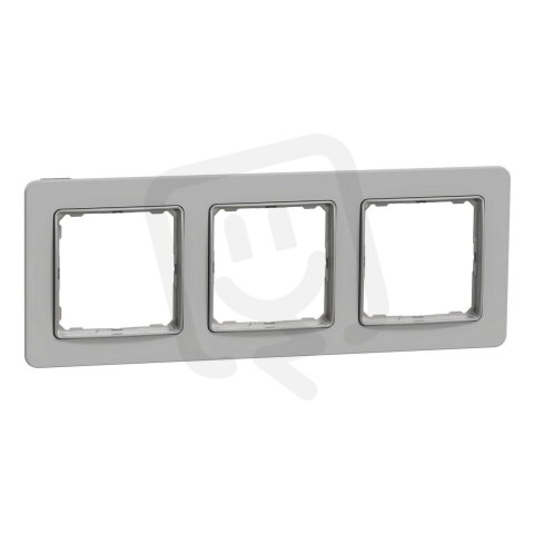 Rámeček trojnásobný Šedý kámen,Sedna Design/Elements SCHNEIDER SDD393803