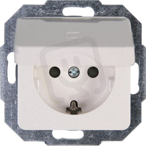 914913081 Earthed socket outlet with hin
