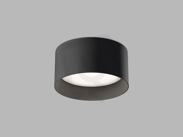Stropní svítidlo ZETA ON M, B CASAMBI 15W 2700K UGR černá LED2 1480323CS