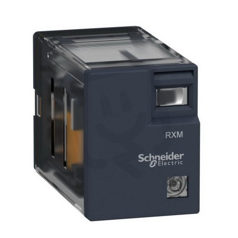 Miniaturní relé Zelio RXM2L 2 C/O 24 V DC 5 A bez LED SCHNEIDER RXM2LB1BD