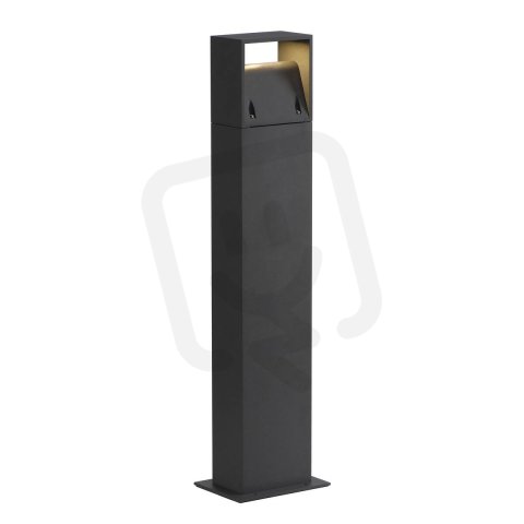 LOGS 70 venkovní stojací lampa LED 3000K IP65 hranatá antracit 13/8/69,5 cm 8 W