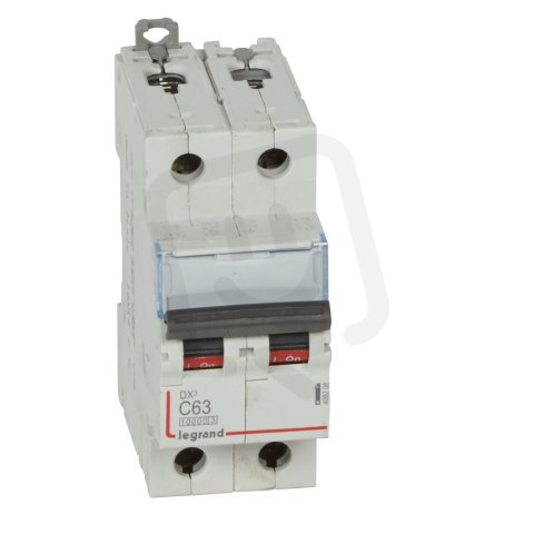 DX3 JISTIČ, 2 PÓLOVÝ, CHAR. C,63A 10000A/16KA LEGRAND 409208