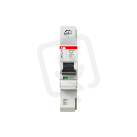 S401M-C40 Jistič 1 pólový char.C 40A Icn 10kA ABB 2CCS571001R0404