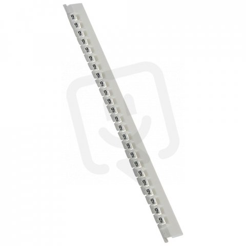 MEMOCAB ČÍSLICE 9 DÉLKA.2,3MM BÍLÁ LEGRAND 037803