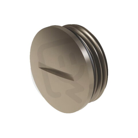 Záslepka PG42, mosaz (Ni), IP68 MOREK MBM1BS42E0