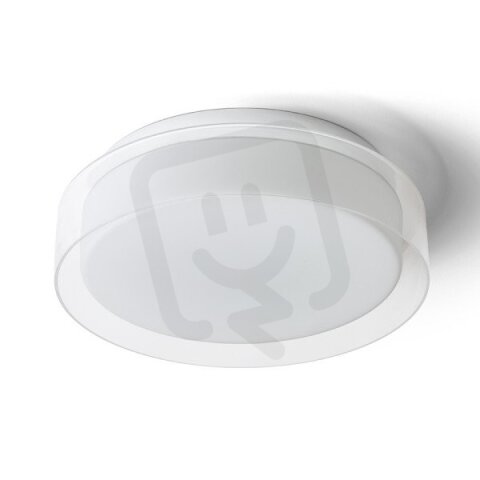 VENICE LED 30 stropní čiré sklo/opálové sklo/chrom 230V LED 12W IP44 3K R13685