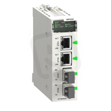 >Modicon x80 media konvertor, 2xRJ45 Eth SCHNEIDER BMXNRP0200