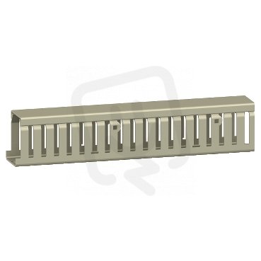 Kabelový žlab 2m, 125x75mm, šedý, 2m (obj. množství 8ks) SCHNEIDER AK2GD12575