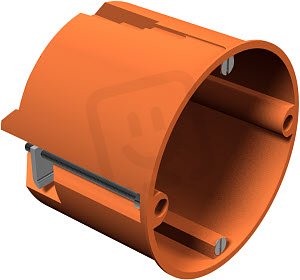 OBO HV 60 Přístrojová/propojovací krab. Dutá stěna O68mm H61mm oranžová