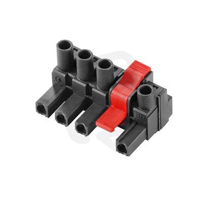 Zásuvný konektor DPS BLZ 7.62IT/04/180MF2 SN BK BX WEIDMÜLLER 1173520000