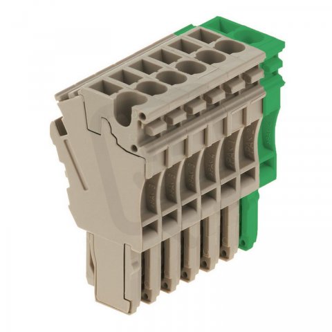 Konektor samec ZP 2.5/1AN/QV/7 GN/BE WEIDMÜLLER 1142550000