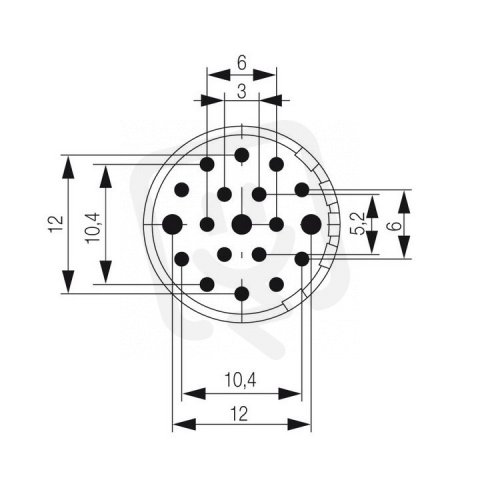 kontakt SAI-M23-SE-19-F-PEV WEIDMÜLLER 1224460000