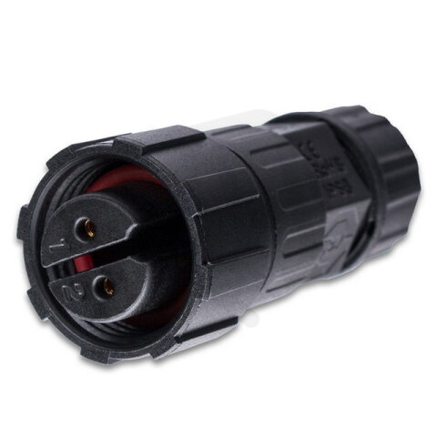 Konektor - zásuvka, IP67, pájecí, M16, 2piny MCLED ML-112.210.67.0