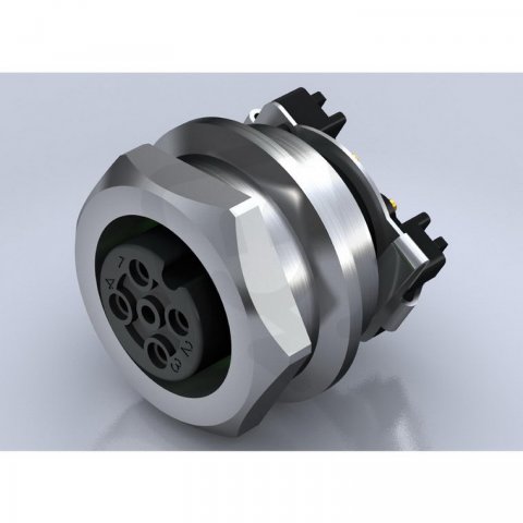 Kulatý zásuvný konektor SAIE-M12B-4S-9SMT WEIDMÜLLER 2422360000