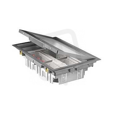 Schneider ISM50538 FLOOR OUTL.BOX, 8 SINGLE 4 DOUBLE UNICA, podlahová krabice