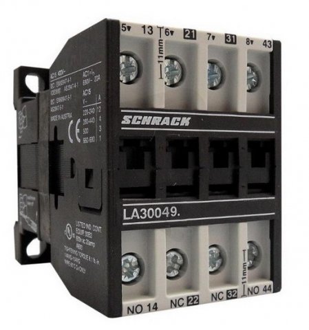 Stykač K3-07 ND22 230V,2Z+2R SCHRACK LA300493N-