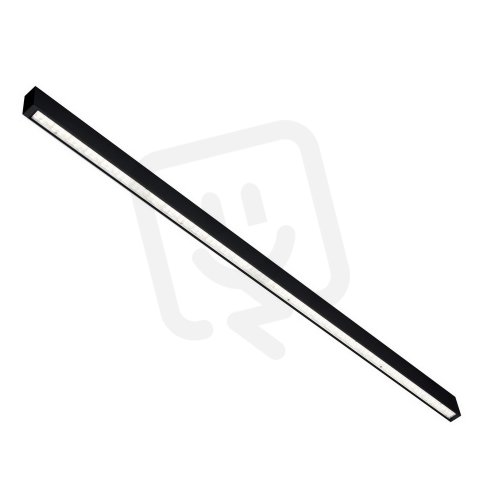 Svítidlo NAR4000 závěsné/přisazené 1200mm LED840 černý korpus širokozářič 90°