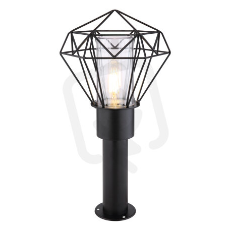 Venkovní svítidlo HORACE černá 1xE27 LED, max. 15W 230V GLOBO 31356