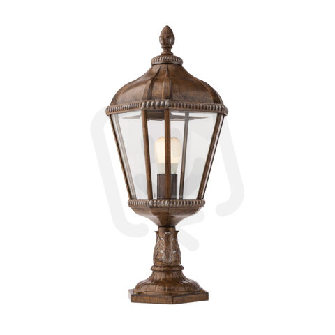 Sloupkové svítidlo ESSEN ST H61 E27 1X70W IP44 BR REDO 9660