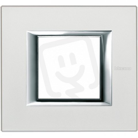 Legrand HA4802SAN BTAX RÁMEČEK 2M STŘÍBRO