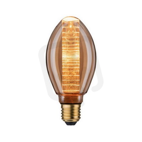 LED Vintage žárovka B75 Inner Glow 4W E27 zlatá s vnitřním kroužkem 286.01 28601