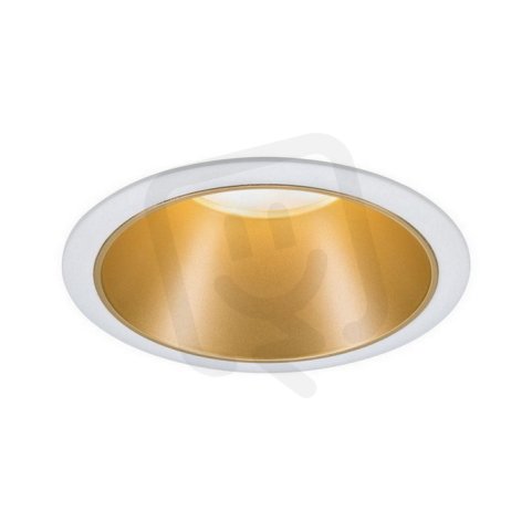 Vestavné svítidlo Cole GU10 max. 10W bílá/zlatá mat PAULMANN 93396
