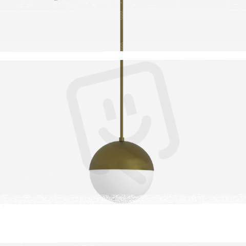 Závěsné svítidlo Semiluna 8,1W 4000K 708lm bronz LUCIS ZT.L2.S200.73