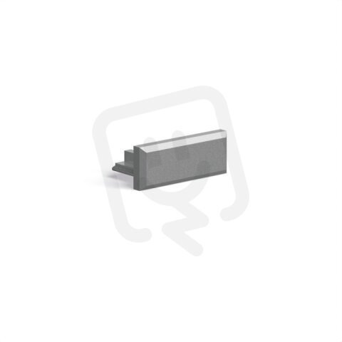 Záslepka KLUŚ MICRO-PLUS pro AL profil, stříbrná /C24392L01/ ALUMIA C24392L01