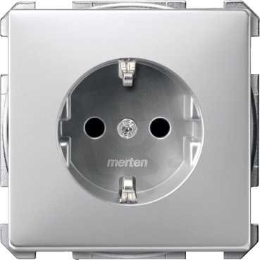 Schneider MTN2300-4060 Zásuvka 250V/16A s bočními zemnícími kontakty,S-Design