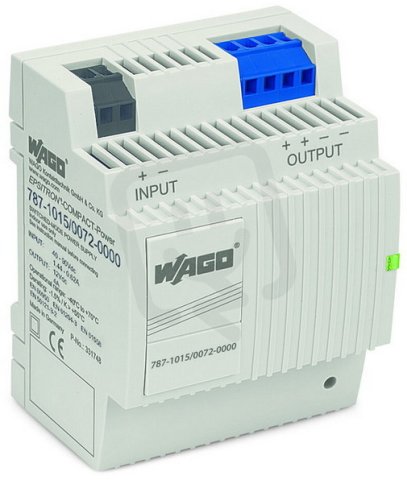 Převodník DC/DC Compact vstupní napětí 72 V DC WAGO 787-1015/072-000