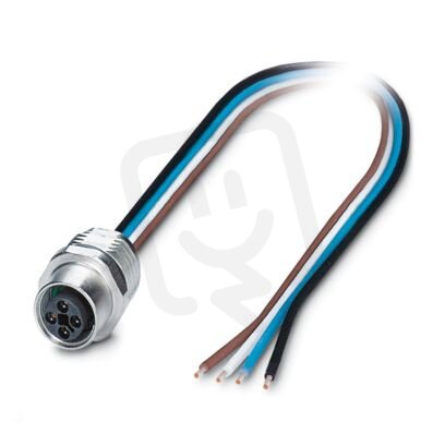 Přístrojový konektor zpředu stěny SACC-E-M12FST-4CON-M16/0,5X 1239444
