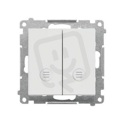 TW6/2L2.01/X/114 Přepínač střídavý 2 nás