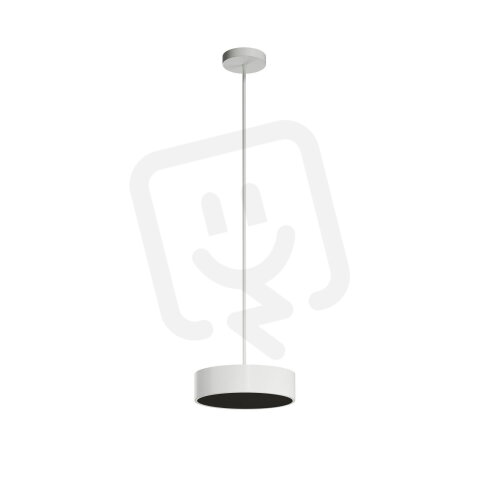 Závěsné LED svítidlo s plastovým stínidlem OSMONT KRUGER P1 FC 18W IP40 3K bílá