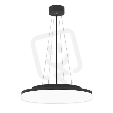 LED závěsné svítidlo Casablanca 36 36W 3CCT (3/4/6K) s přepínáním výkonu černá