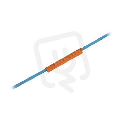 Značení vodičů CableLine CLI C 1-3 OR/SW 3 MP WEIDMÜLLER 0252611512