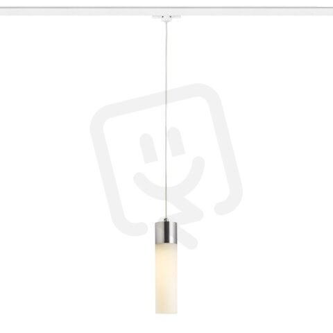 EIGHT pro tříokr. lištu závěsná opálové sklo/chrom 230V E27 28W RENDL R13854