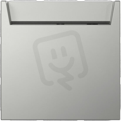 Spínač hotelové karty kont.+N-sv. System 55 nerez(lak.) GIRA 3140600