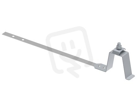 Podpěra vedení na pružné pásce na drát 8/10mm, rozměr 300mm, Al/StZn 403117