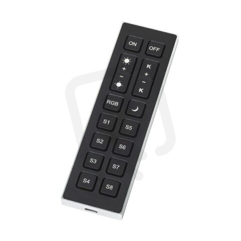 VEGA TUYA dálkový ovladač černá/stříbrnošedá RENDL R14271